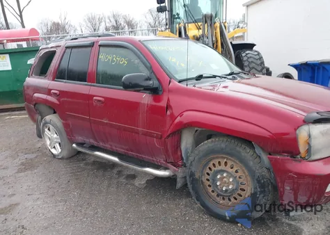 2007 Chevrolet Trailblazer Lt z USA, uszkodzony, nr VIN 1GNET13M772250326